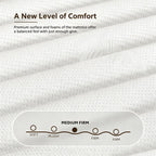 Mattress 7-Zone Hybrid with Memory Foam
