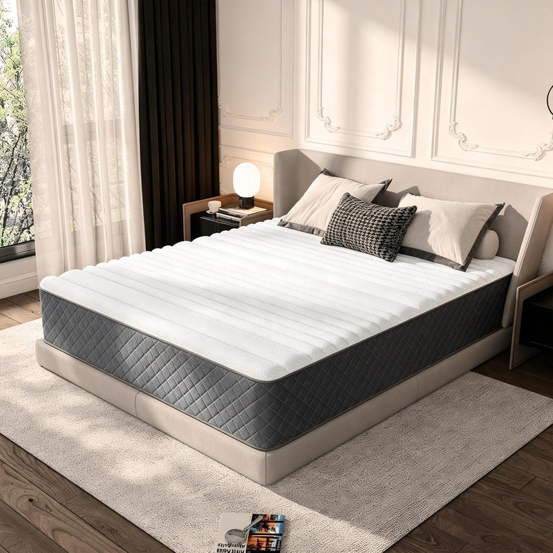 Mattress 7-Zone Hybrid with Memory Foam