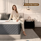 Mattress 7-Zone Hybrid with Memory Foam