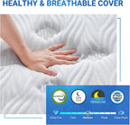 Mattress 8.5 Inch Bamboo Foam Spring Hybrid Medium