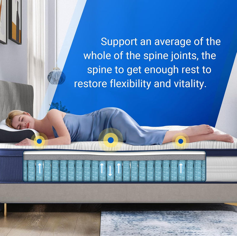 Bed Mattress Conventional Bamboo Foam