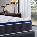 Mattress 9.1 Inch Gel Memory Foam Hybrid Pocket
