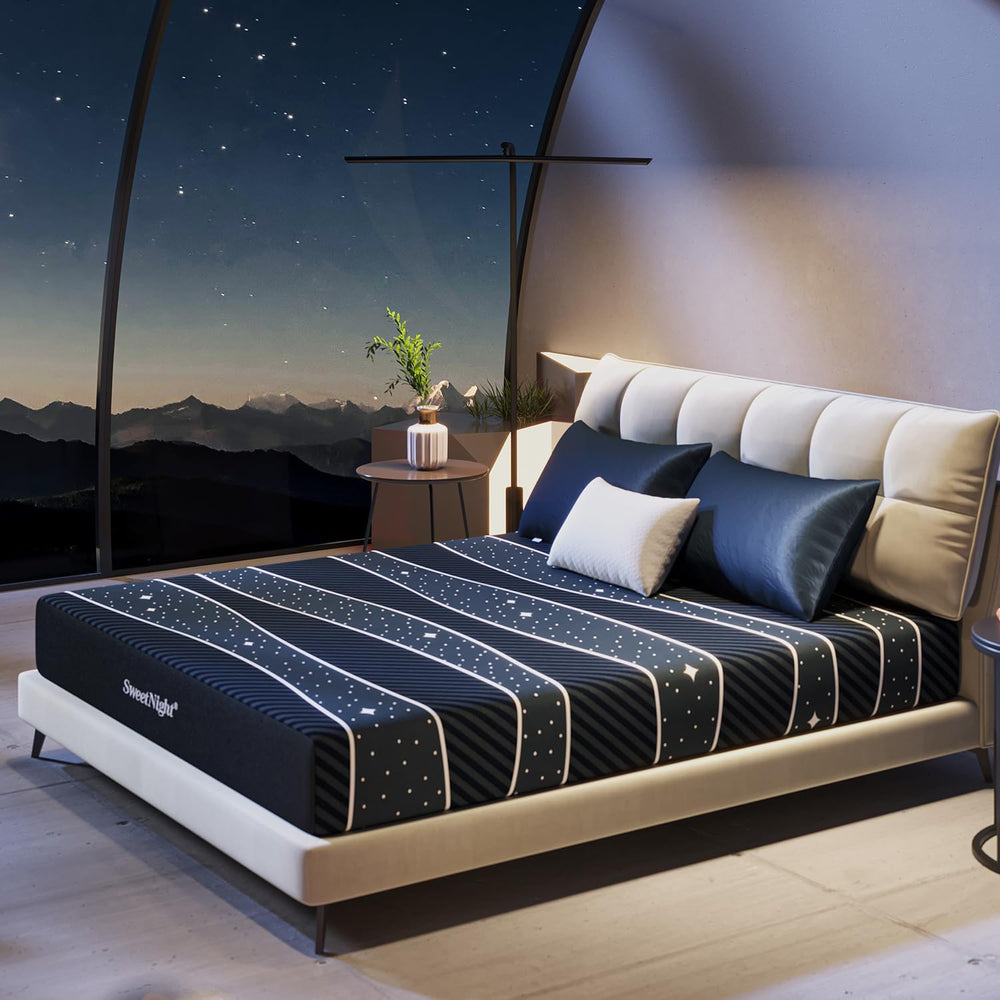 Mattress 9.8 Inch Advanced Foam Bamboo Pocket Sprung