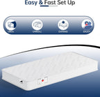 Mattress 9-Zone Inner-Spring Bed with Foam and 3d
