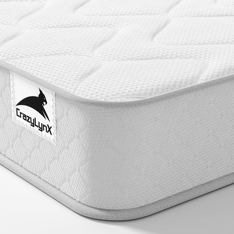 Mattress 9-Zone Inner-Spring Bed with Foam and 3d