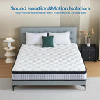 Mattress 9-Zone Orthopaedic with Memory Foam