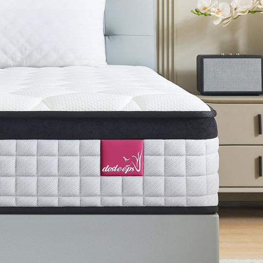 Mattress 9-Zone Orthopaedic with Memory Foam