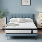 Mattress Bed 10.6 Inch Hybrid with Aeroshield Memory