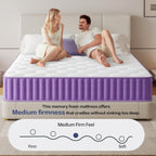 Mattress with Memory Foam 7 Zone