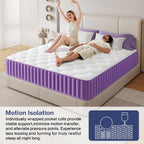 Mattress with Memory Foam 7 Zone