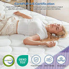 Mattress with Memory Foam 7 Zone