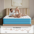 Mattress with Memory Foam 7 Zone