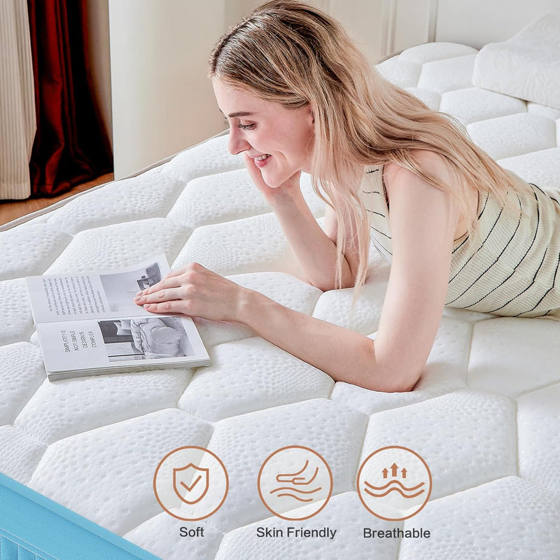Mattress with Memory Foam 7 Zone