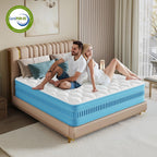 Mattress with Memory Foam 7 Zone