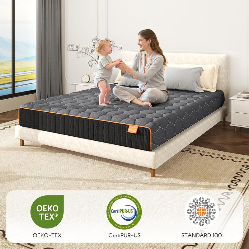 Memory Foam Mattress Thickness Medium-Soft Firm