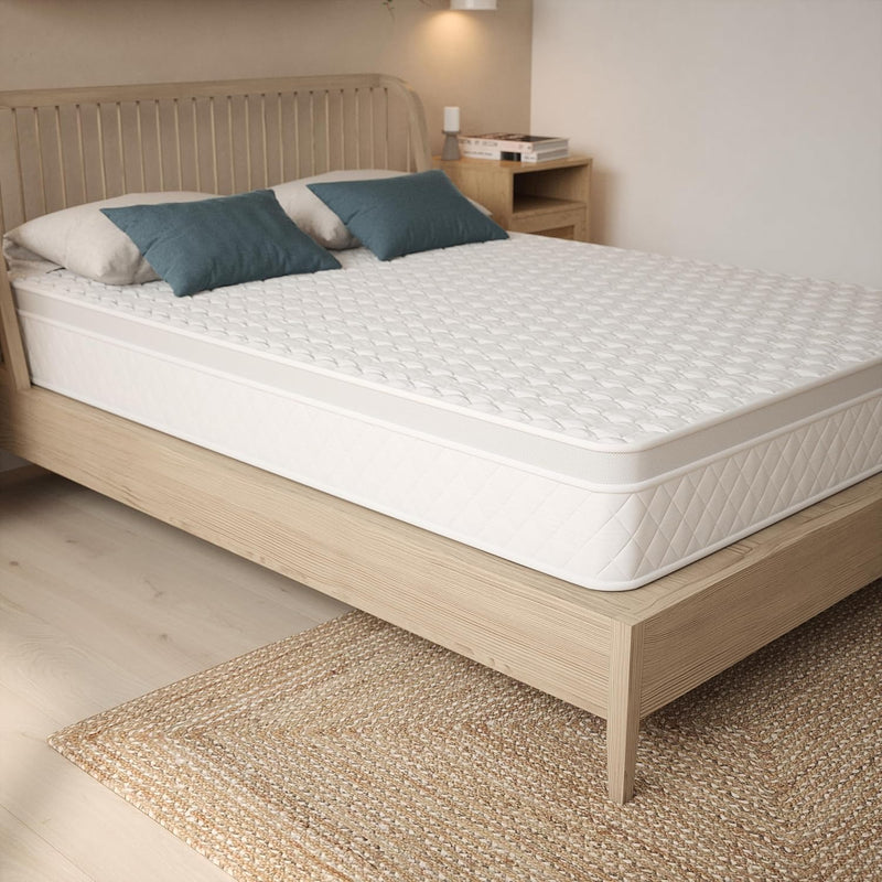Mattress Comfort Foam Coil Spring Hybrid Comfy Affordable