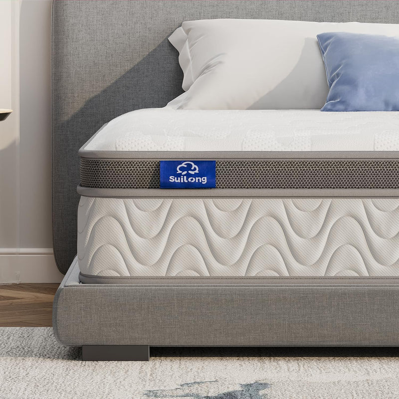 Mattress Cool Memory Foam Hybrid Mattress. Comfort Pocket
