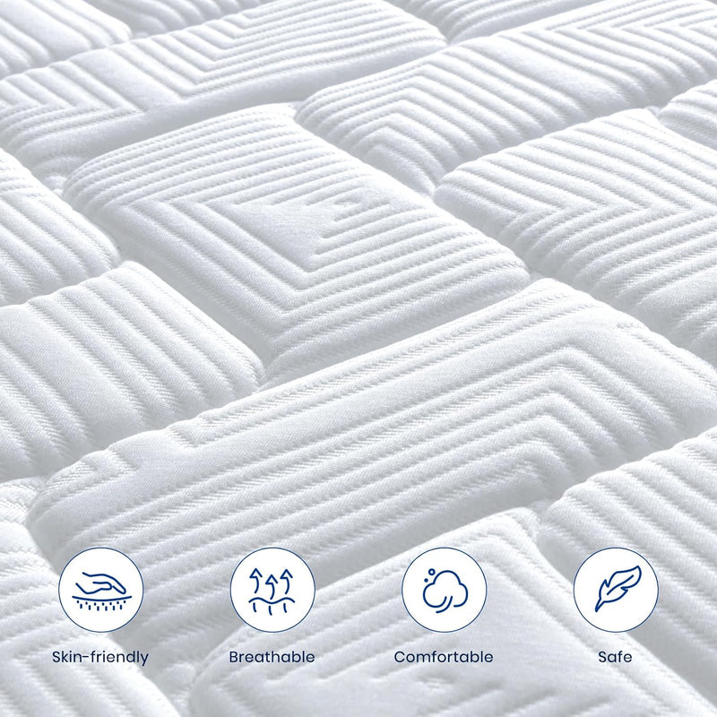 Mattress Deep Spring Value Soft Medium Firm Sprung