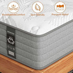 Mattress Gel Infused with Individual Pocket