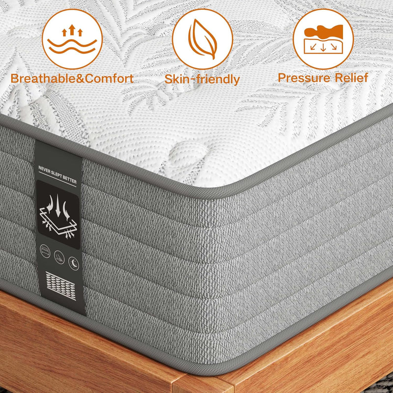 Mattress Gel Infused with Individual Pocket