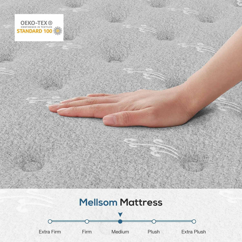 Mattress Memory Foam Pocket Sprung Medium Firm