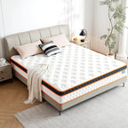 Mattress Gel Memory Foam Individually Pocket Sprungs Medium