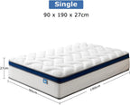 Mattress Gel Memory Foam Mattresses 9.1 Inch Deep