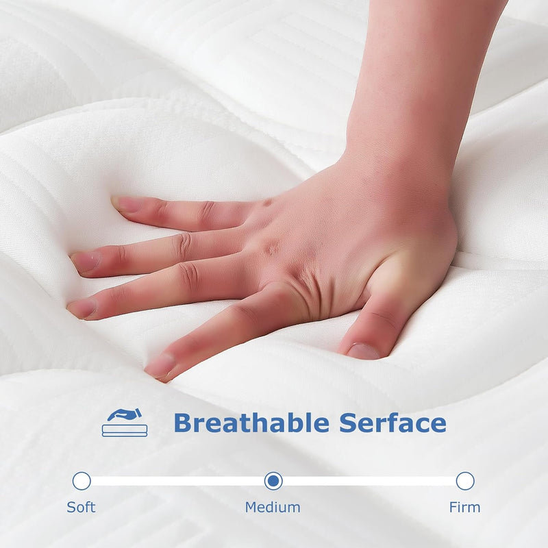 Mattress Gel Memory Foam Mattresses 9.1 Inch Deep