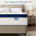 Mattress Gel Memory Foam Mattresses 9.1 Inch Deep
