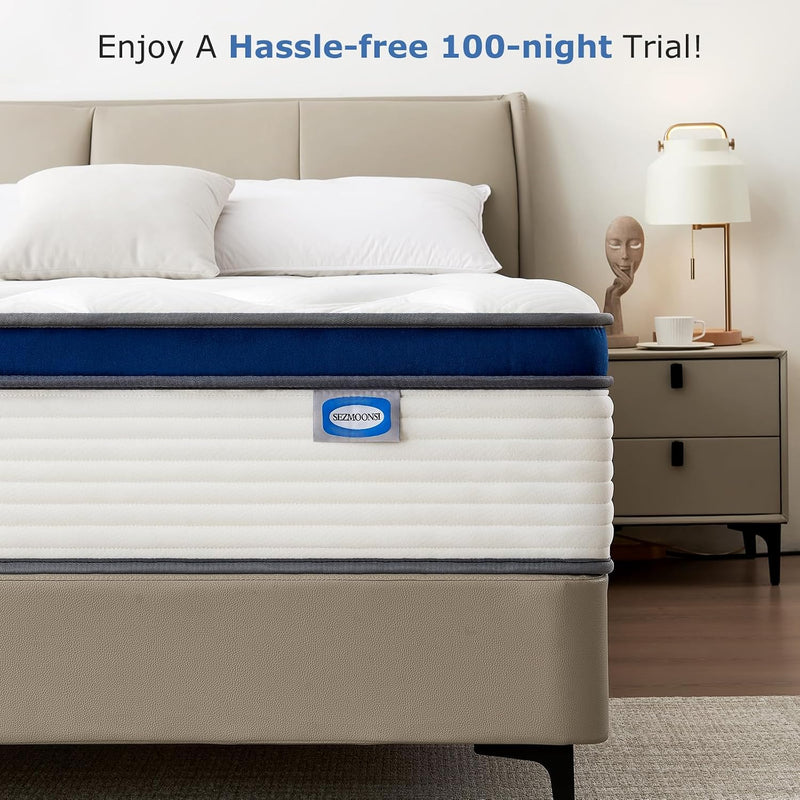 Mattress Gel Memory Foam Mattresses 9.1 Inch Deep