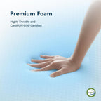 Mattress Gel Memory Foam Soft Pressure Relief Triple