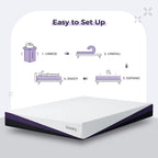 Mattress Gel Memory Foam with Breathable Cover