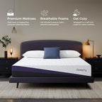 Mattress Gel Memory Foam with Breathable Cover