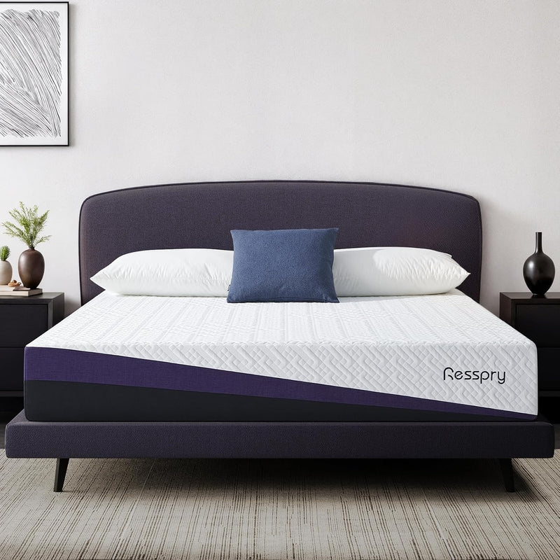Mattress Gel Memory Foam with Breathable Cover