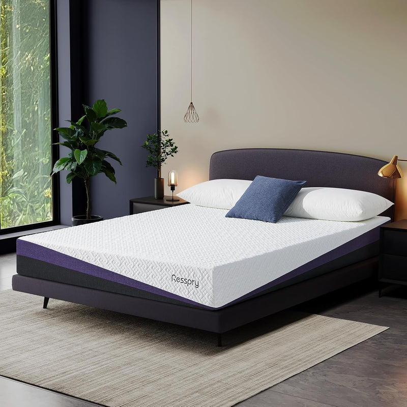 Mattress Gel Memory Foam with Breathable Cover