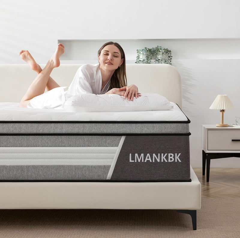 Mattress Hybrid Height Memory Foam Pocket