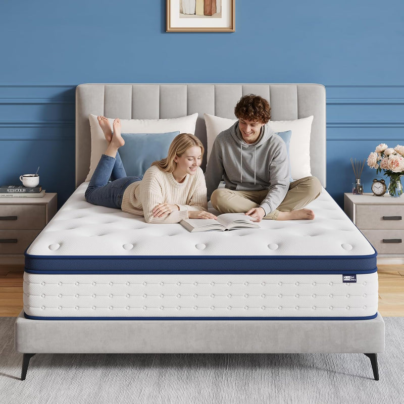 Mattress Hybrid 7-Zone with Breathable Foam