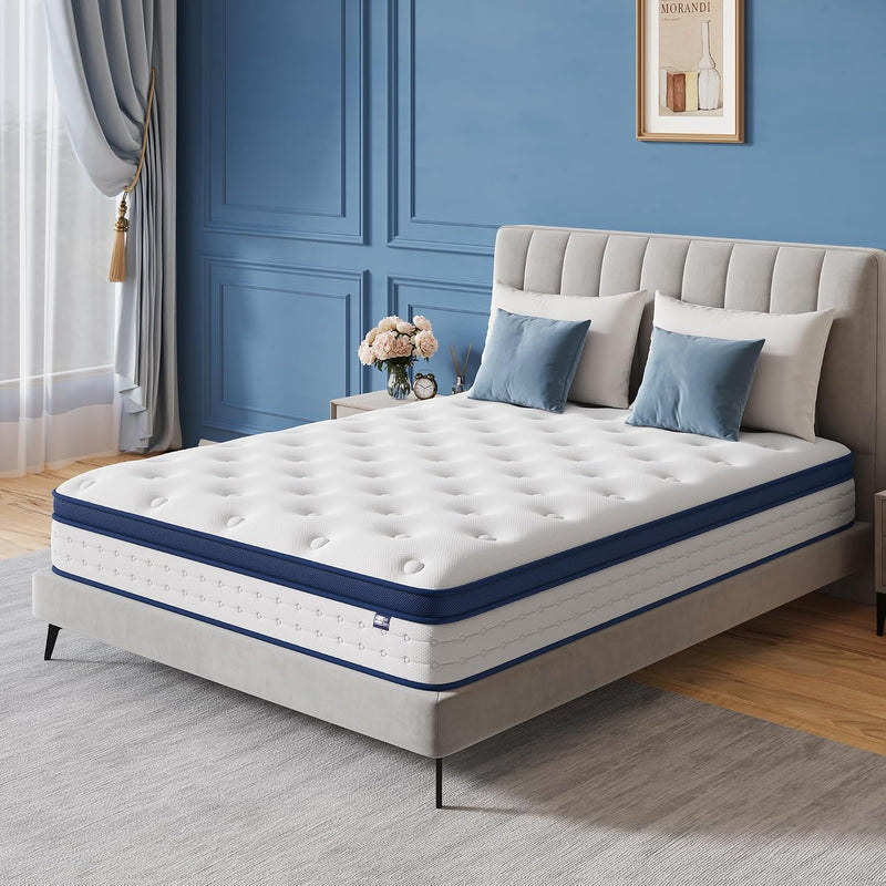 Mattress Hybrid 7-Zone with Breathable Foam