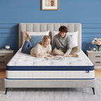 Mattress Hybrid 7-Zone with Breathable Foam