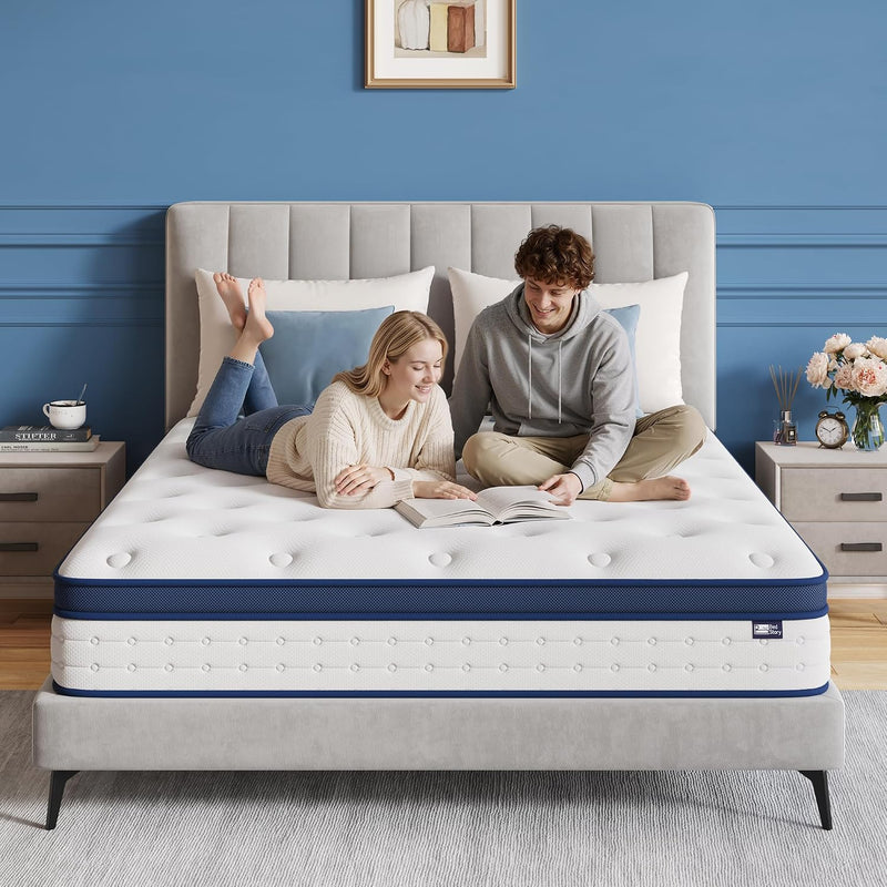 Mattress Hybrid 7-Zone with Breathable Foam