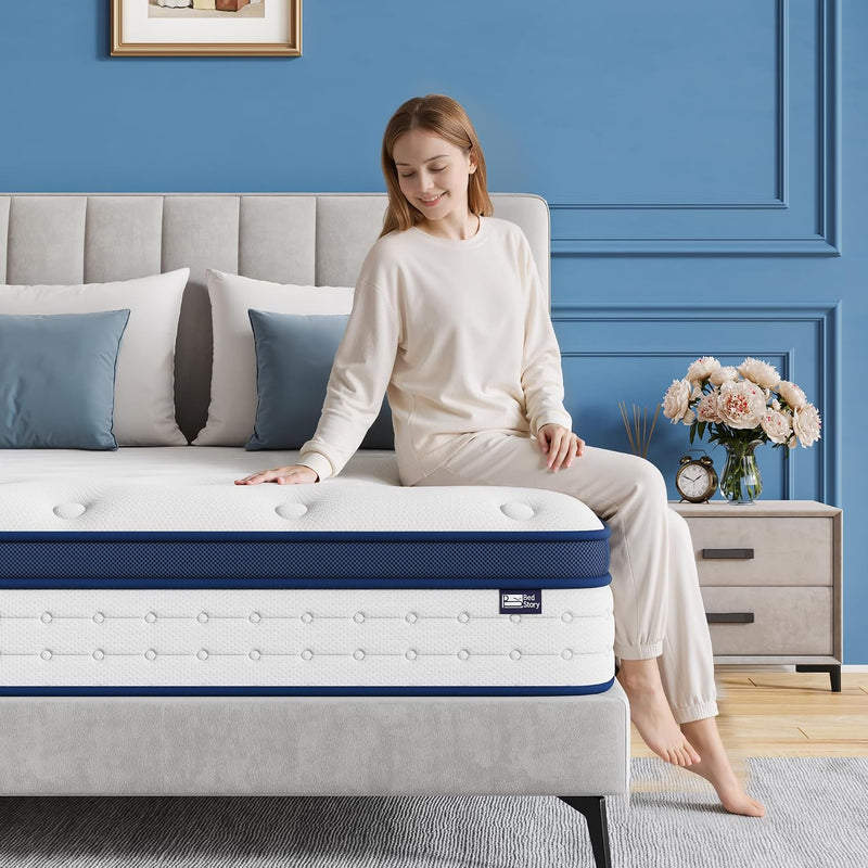 Mattress Hybrid 7-Zone with Breathable Foam