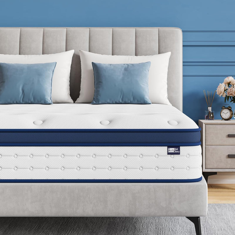 Mattress Hybrid 7-Zone with Breathable Foam