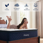 Mattress Hybrid for Cooler Sleep