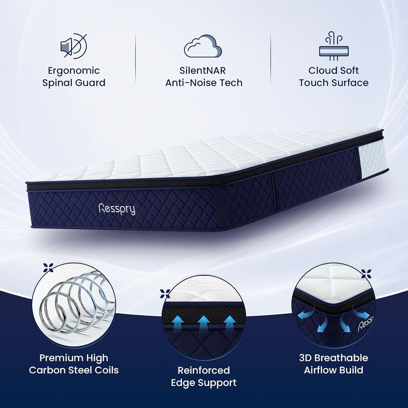 Mattress Hybrid for Cooler Sleep