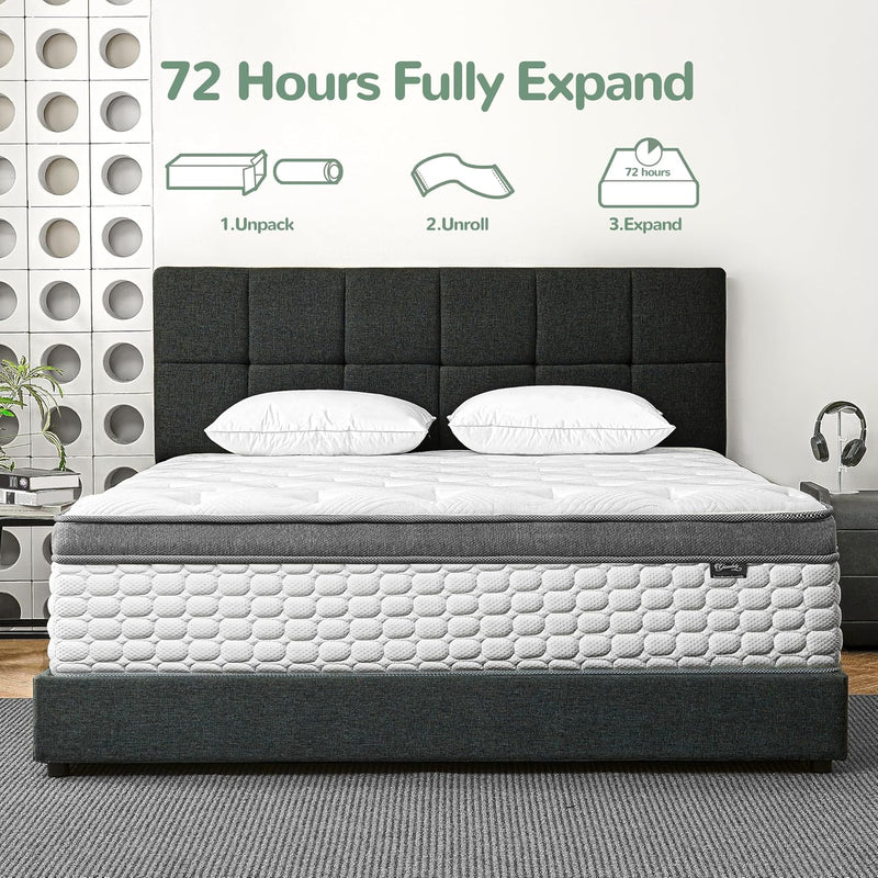 Size Mattress Hybrid in a Box