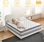 Mattress Hybrid Mattresses in a Box with Memory