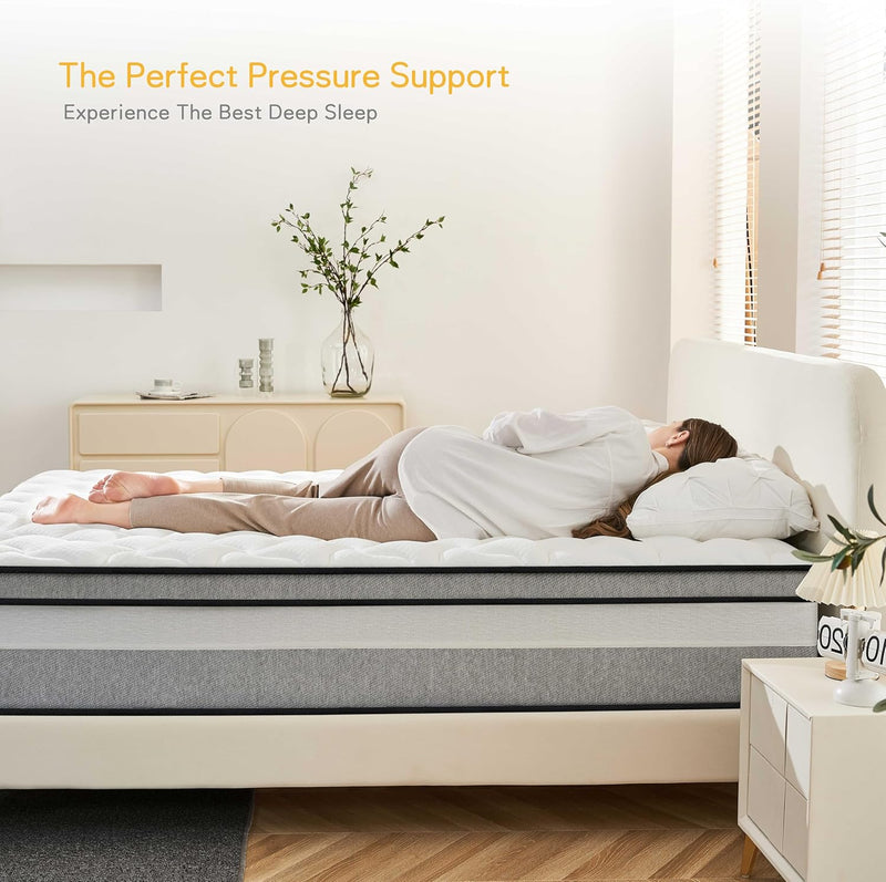 Mattress Hybrid Mattresses in a Box with Memory