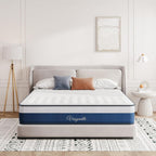 Mattress Hybrid Medium Firm 90x190x25CM Breathable Memory Foam
