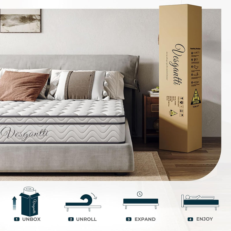 Mattress Hybrid Medium Firm