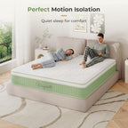 Mattress Hybrid Medium Firm Orthopaedic Memory